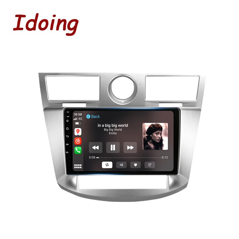 Idoing 9INCH Car Android Head Unit Stereo 2K For Chrysler Sebring 3 JS 2006-2010 Radio Multimedia Video Player Navigation GPS No2din 8G+128G