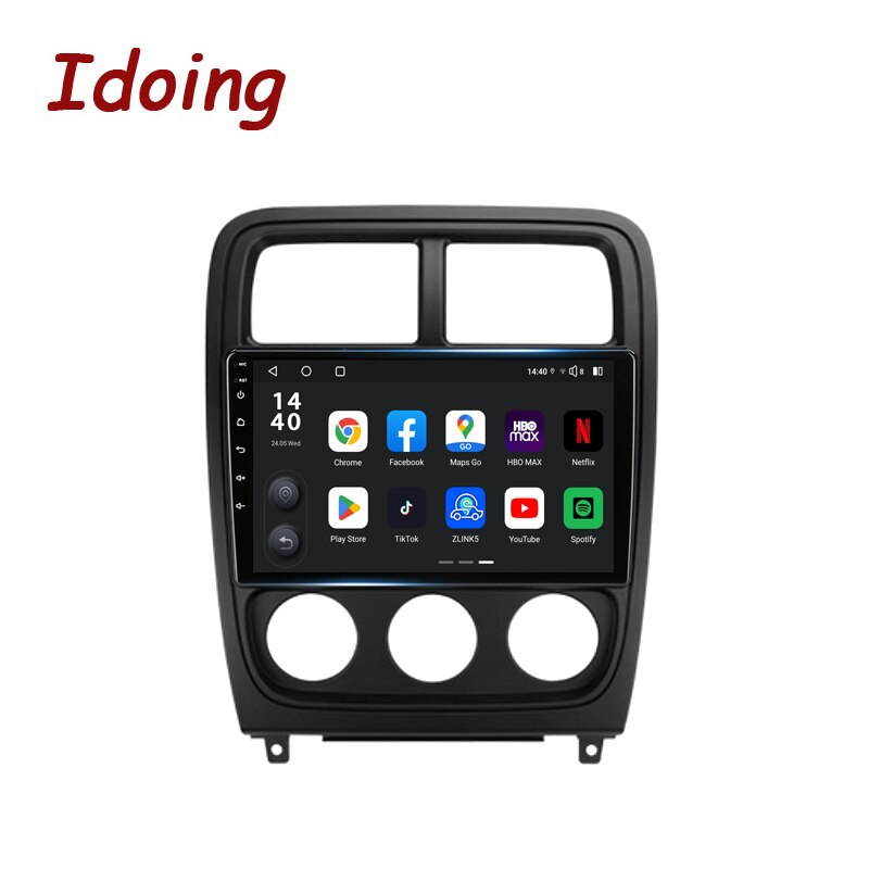 Idoing Android Car Radio Head Unit For Dodge Caliber PM 2009-2013 Stereo Multimedia Video Player Auto Navigation Stereo GPS No2din