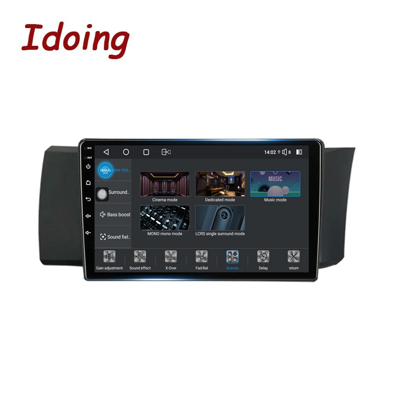 Idoing 9 Inch Car Stereo Android Radio Head Unit Player For Toyota GT86 GT 86 For Subaru BRZ Scion FR-S 2012-2021 Navigation GPS No 2din 360°Panorama 8G+128G