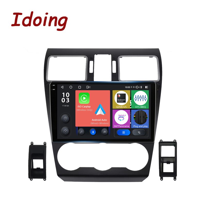 Idoing9&quot;Car Stereo Radio Multimedia Player 2K For Subaru WRX 2016 2021 GPS Navigation Carplay AndroidAuto Head Unit 360&deg;Panorama| |   - AliExpress