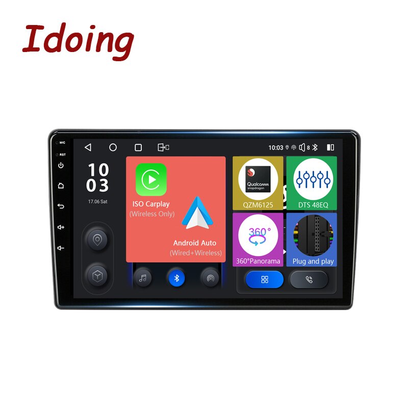 Idoing10.2 INCH Android Head Unit 2K For Citroen C5 2 2008-2017 Car Radio Stereo Multimedia Video Audio Player Navigation GPS No 2din