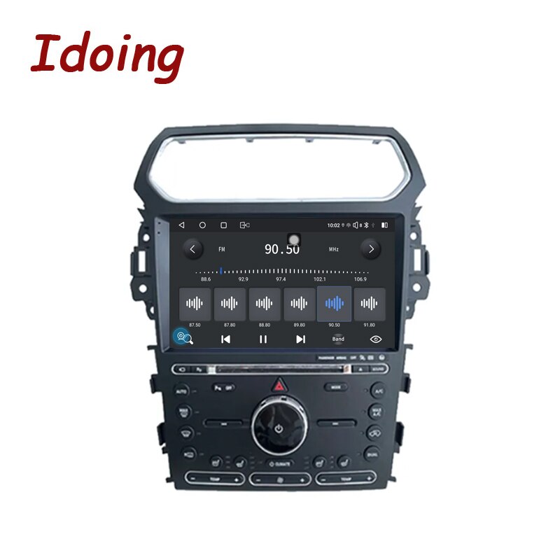 Idoing 10.2INCH Car Stereo Head Unit 2K For Ford Explorer 5 2011-2019 Android Radio Multimedia Video Player Navigation 8G+128G No2din