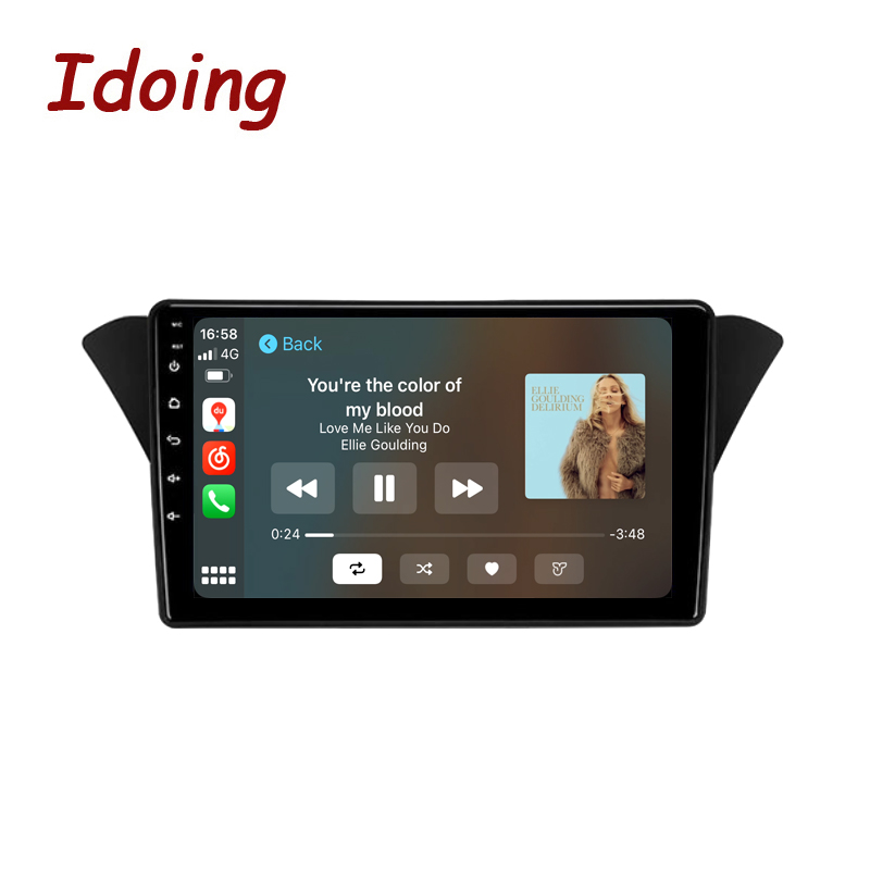 Idoing9"Autoradio Android Head Unit For Hyundai Rohens Coupe 2012 Car Radio Stereo Multimedia Video Player Navigation GPS No2din 8G+128G