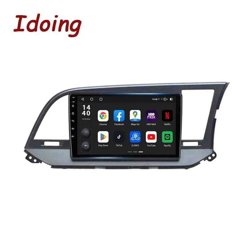Idoing 9"Android Head Unit 2K For Hyundai Elantra 6 2015-2019 RHD Car Radio Stereo Multimedia Video Player Navigation GPS No2din