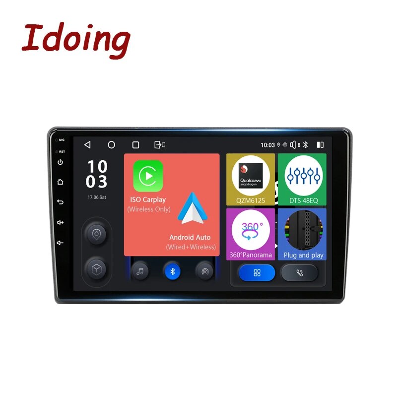 Idoing 9"Android Head Unit 2K Stereo For Kia Ceed ED 2006 2012 Car Radio Multimedia Video Player Navigation GPS 8G+128G No 2din
