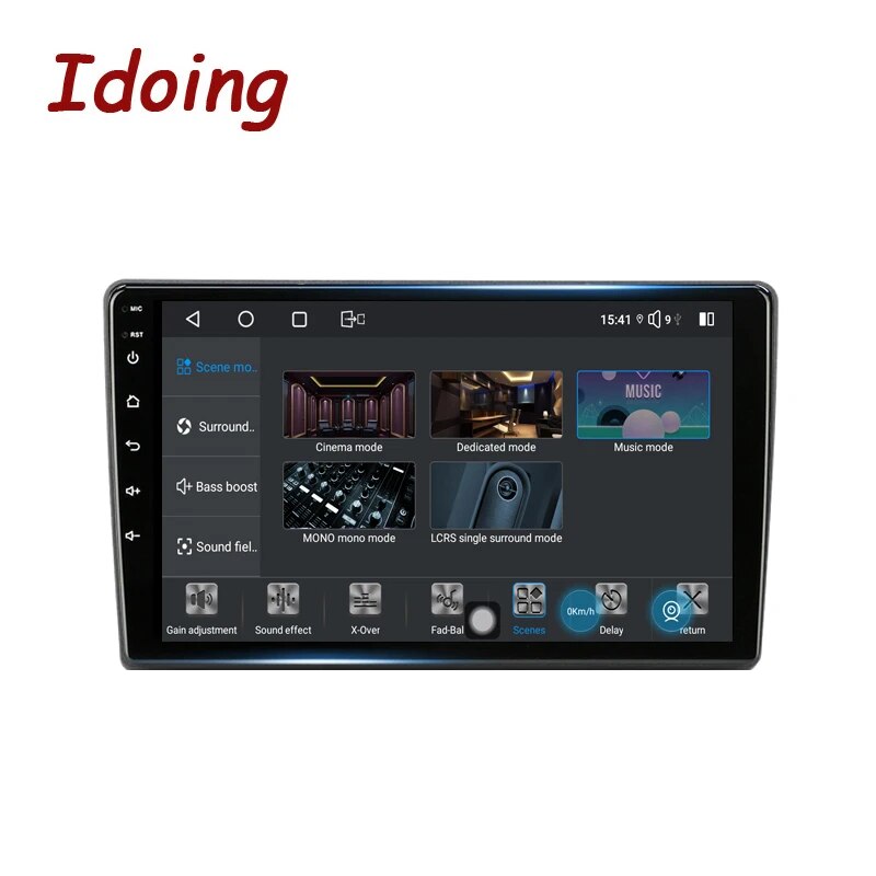 Idoing 9"Android Head Unit 2K Stereo For Kia Ceed ED 2006-2012 Car Radio Multimedia Video Player Navigation GPS 8G+128G 360 Surround View Camera No 2din