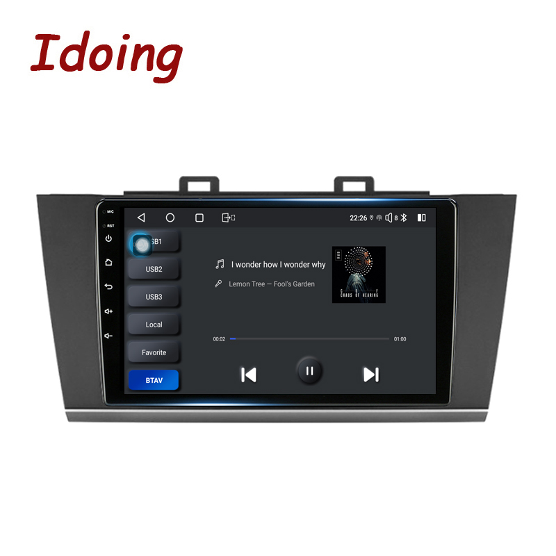Idoing 9"Android Head Unit For Subaru Outback 5 2014-2018 Legacy 6 2014-2017 Car Radio Stereo Multimedia Player Navigation GPS No2din 8G+128G