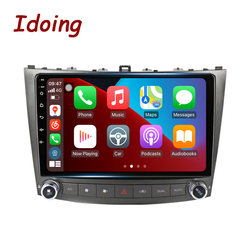 Idoing10.2"Android Stereo Head Unit For Lexus IS250 IS300 IS200 IS220 IS350 2005-2013 Car Radio Multimedia Player Navigation GPS
