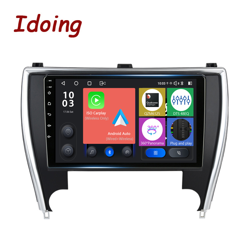 Idoing Android Head Unit For Toyota Camry 7 XV 50 55 2014-2017US EDITION Car Radio Multimedia Video Player Navigation GPS No2din