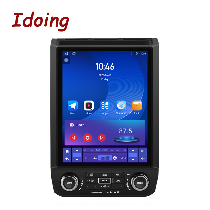 Android 13 Radio For Ford F150 (2015-2020) F250/F350 (2017-2020) Stereo 12.1 Inch 8 Core 2GB+32GB Built-in Wireless Carplay/Android