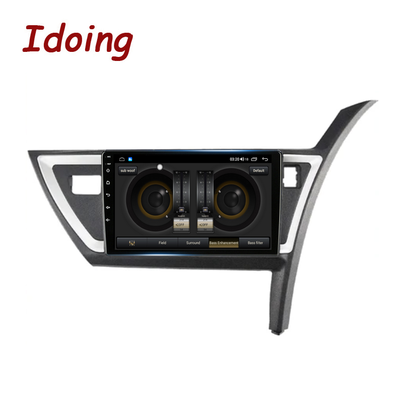 Idoing Android Stereo Radio Head Unit For Toyota Auris Mk2 2013+ Corolla Car Multimedia Player Navigation GPS Plug And Play