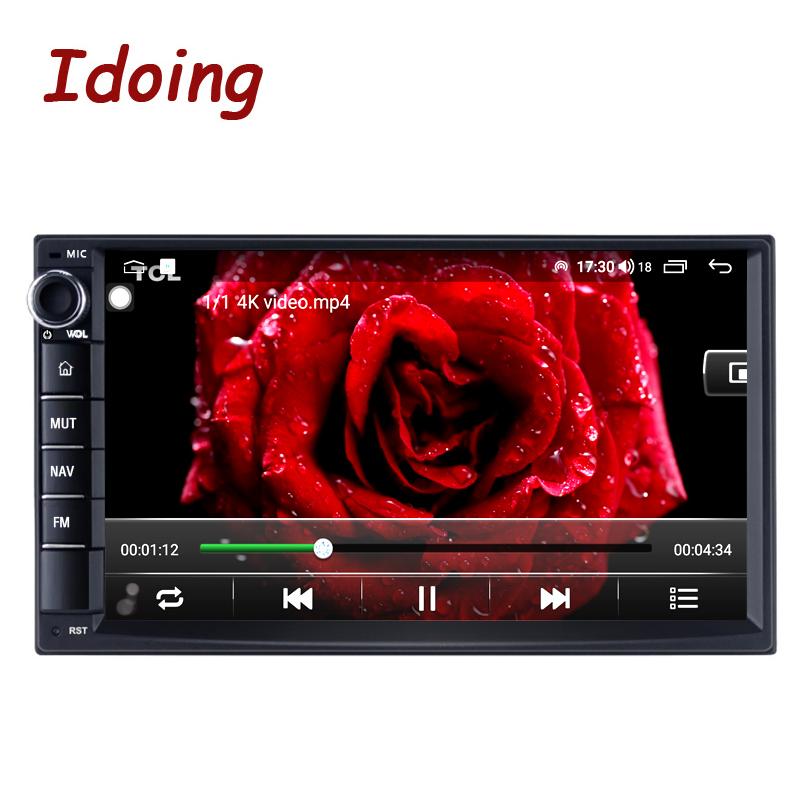 Idoing 2Din 7"Car Media Player Android Autoradio Head Unit For Mazda Almera Toyota Volkswagen Nissan Kia VW Qashqai Juke Peugeot
