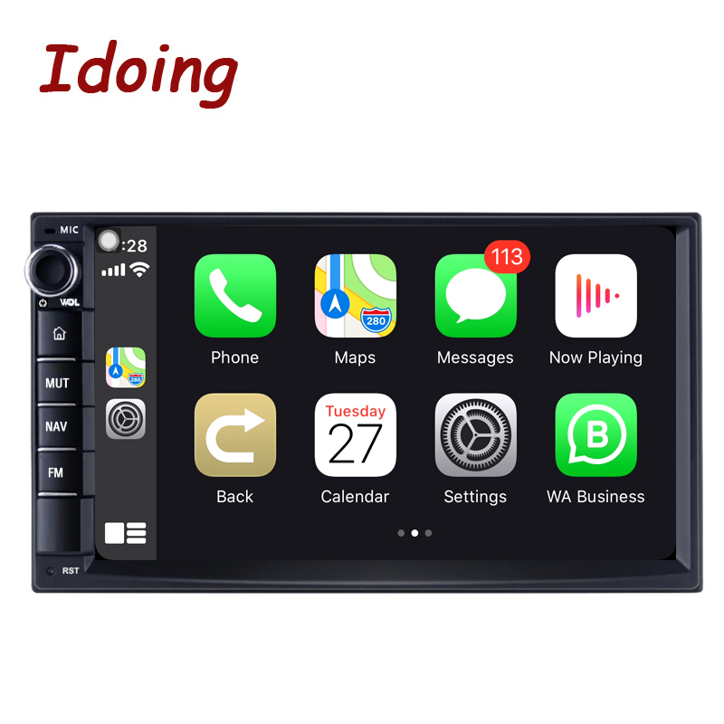 Idoing 2Din 7"Car Media Player Android Autoradio Head Unit For Mazda Almera Toyota Volkswagen Nissan Kia VW Qashqai Juke Peugeot
