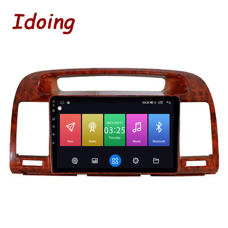 Idoing 9 inch Car Radio Media Player For Toyota Camry 5 XV 30 2001