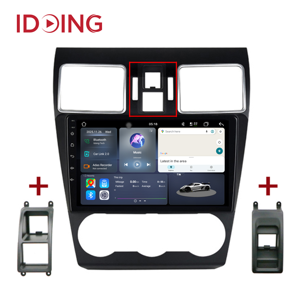 Idoing 9 inch Car Radio Player For Subaru WRX 2016-2021 GPS