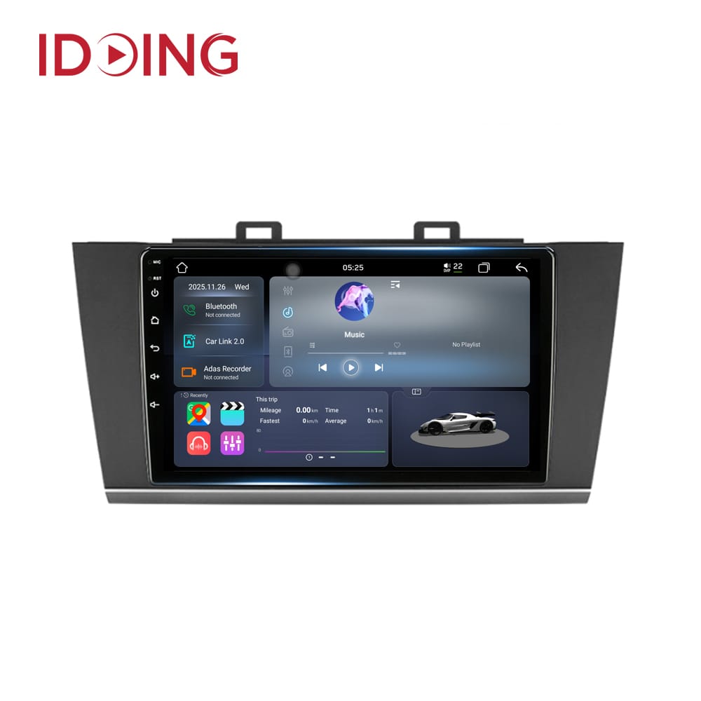 Idoing 9"Android Head Unit For Subaru Outback 5 2014-2019 Legacy 6 2014-2019 Car Radio Stereo Multimedia Player Navigation GPS No2din 6G+128G