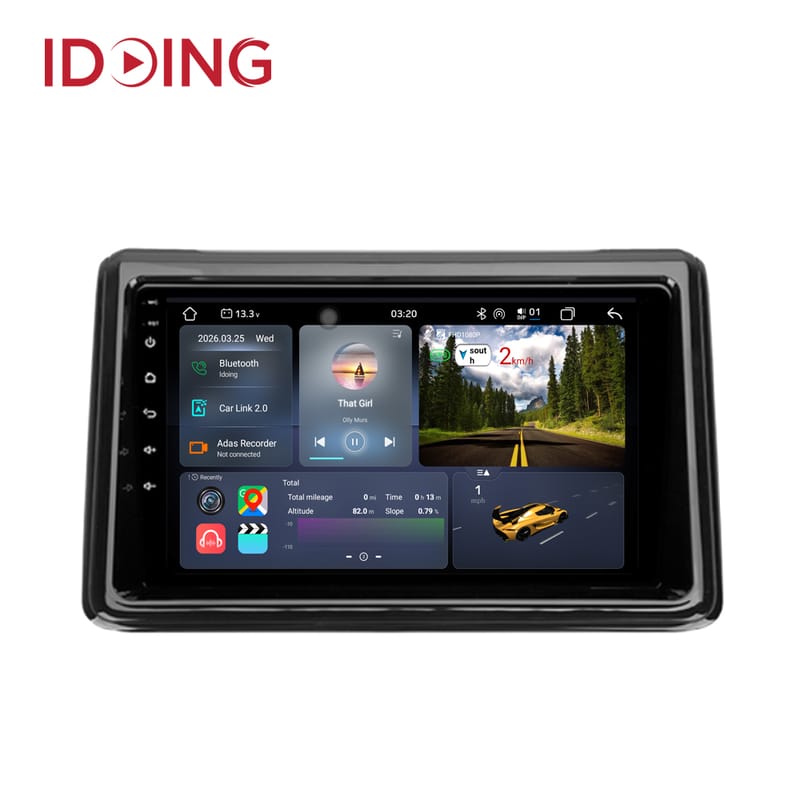 Idoing 9 inch Car Radio Multimedia Video Player Head Unit For Toyota Noah Voxy R80 2014-2021 Navigation GPS Android Stereo No 2din