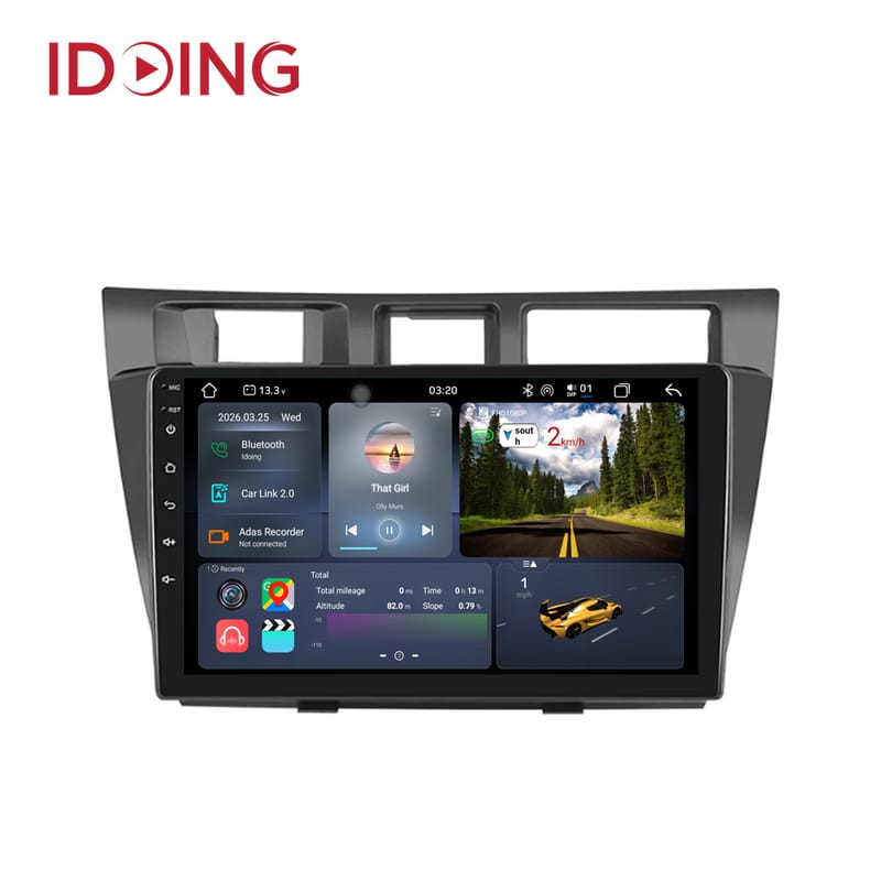 Idoing 9 inch Car Radio Multimedia Video Player Head Unit For Toyota Mark II 9 X100 2000-2007 Navigation GPS Android Auto And Carplay