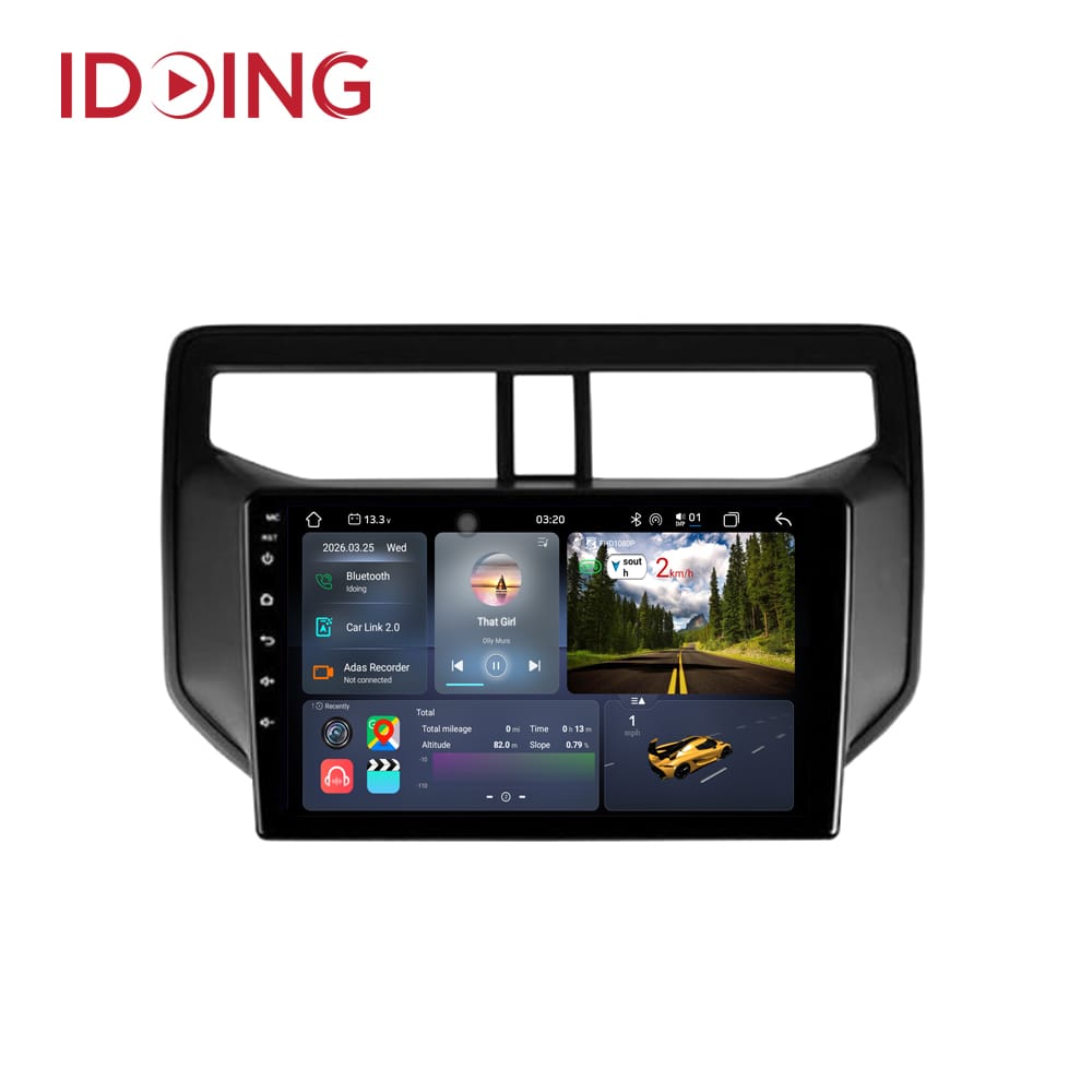 Idoing 9 inch Car Android Auto Stereo Radio Multimedia Video Player Head Unit For Toyota Rush 2017-2020 Audio Navigation GPS No 2din