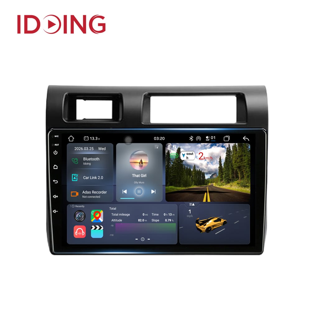 Idoing 9 inch Car Stereo Android Head Unit Radio Multimedia Video Player For Toyota Land Cruiser LC 70 Series 2007-2020 Navigation GPS