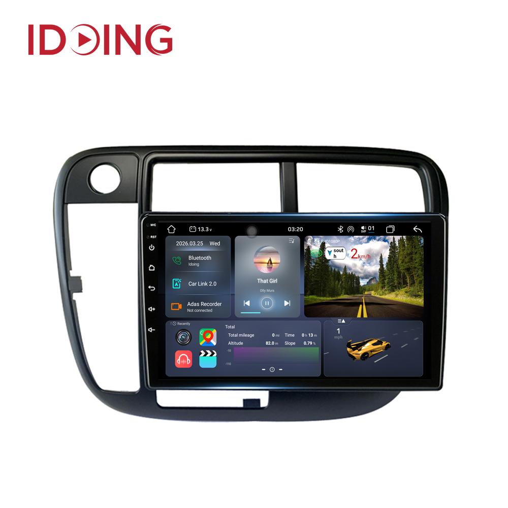 Idoing 9 INCH Android Car Radio Head Unit For Honda Civic 1998