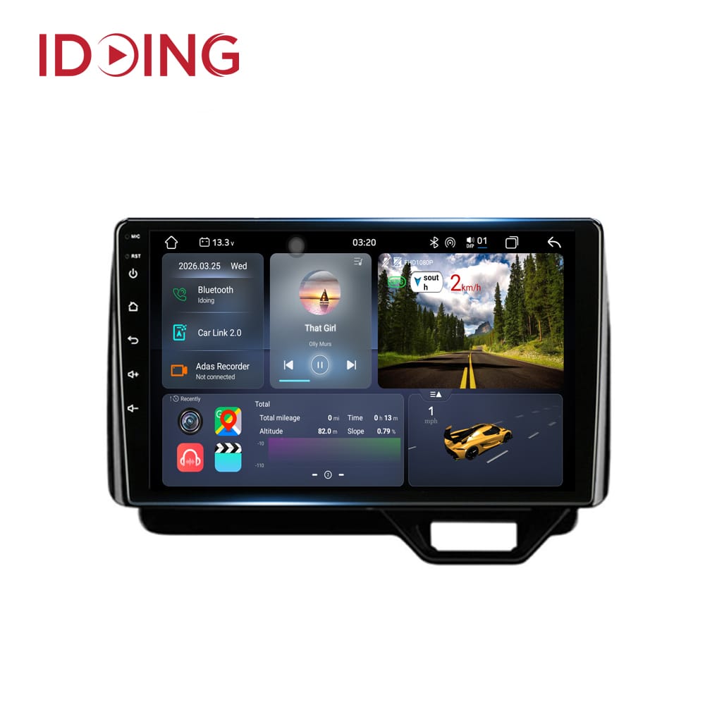 Idoing 10.2 inch Car Stereo Android Radio Player For Honda N BOX II 2 JF3/4 2017-2021 RHD Head Unit Multimedia Video GPS Navigation