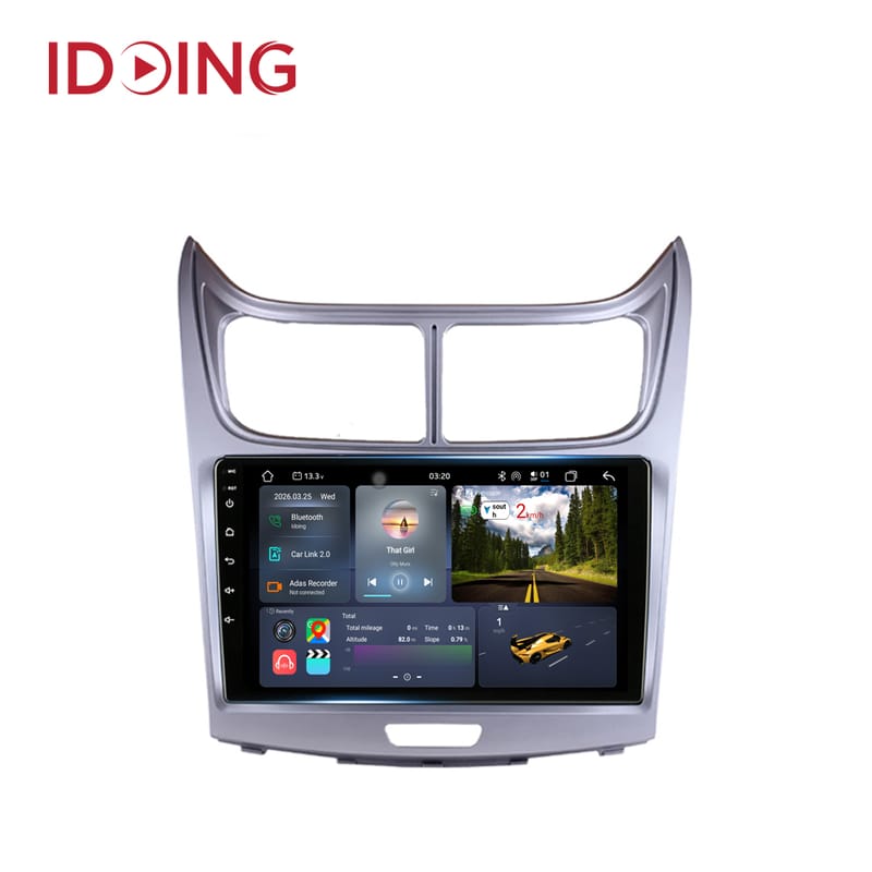 Idoing 9inch Android Head Unit Audio Stereo For Chevrolet Sail 2009-2013 Car Radio Multimedia Video Player Navigation GPS No 2din