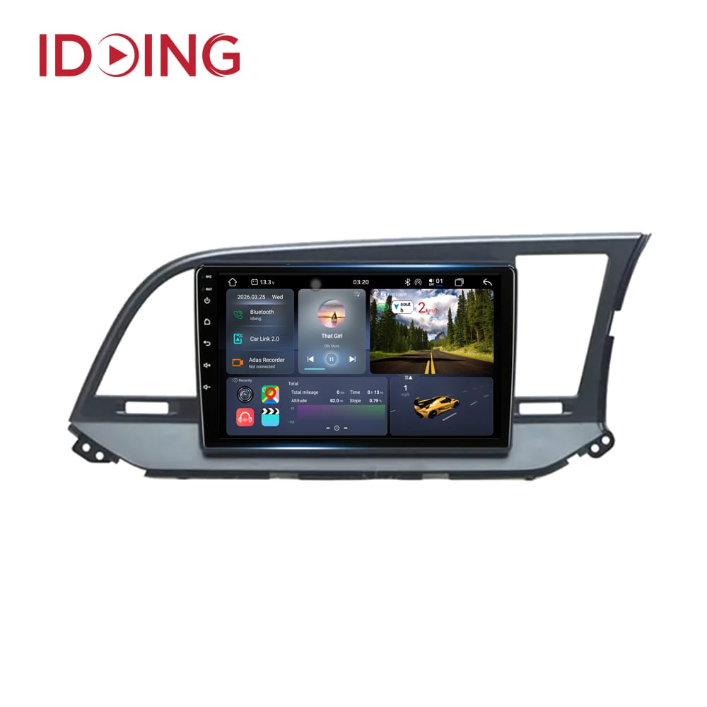 Idoing 9"Android Head Unit For Hyundai Elantra 6 2015-2019 RHD Car Radio Stereo Multimedia Video Player Navigation GPS No2din