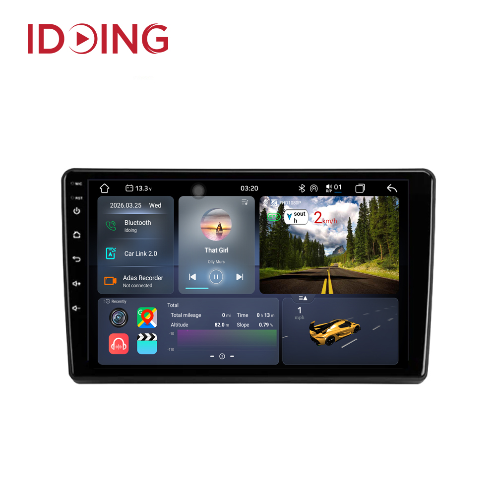 Idoing Android Stereo Head Unit 2K For Toyota Venza 2008-2016 Left