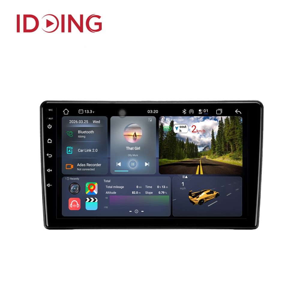 Idoing 9 inch Car Electronics Stereo Head Unit For Nissan Navara D40 2004-2010 Android Radio Multimedia Video Player GPS Navigation
