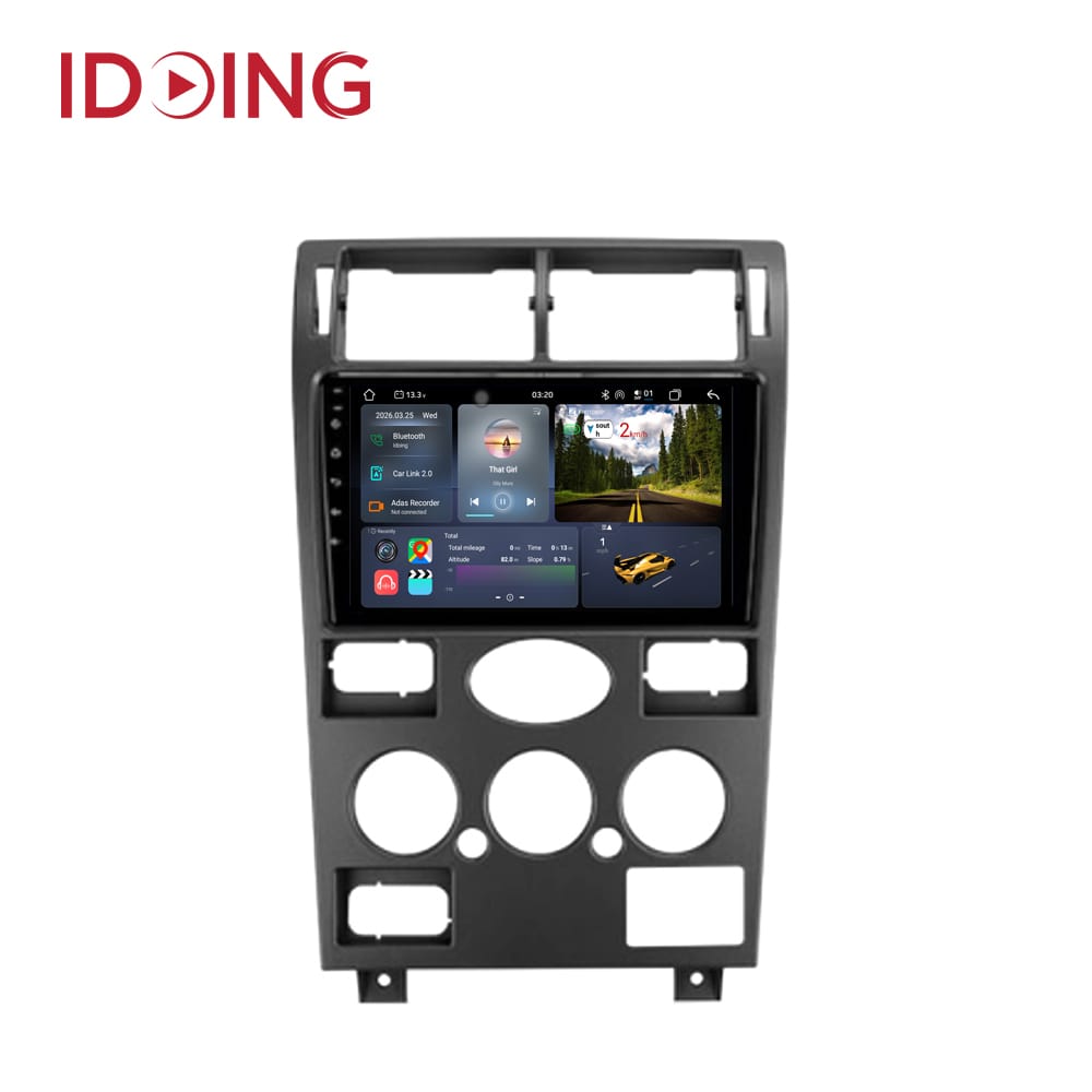 Idoing 9INCH Car Stereo Head Unit For Ford Mondeo 3 2000-2007 Android Radio Multimedia Video Player Navigation GPS Audio No 2din