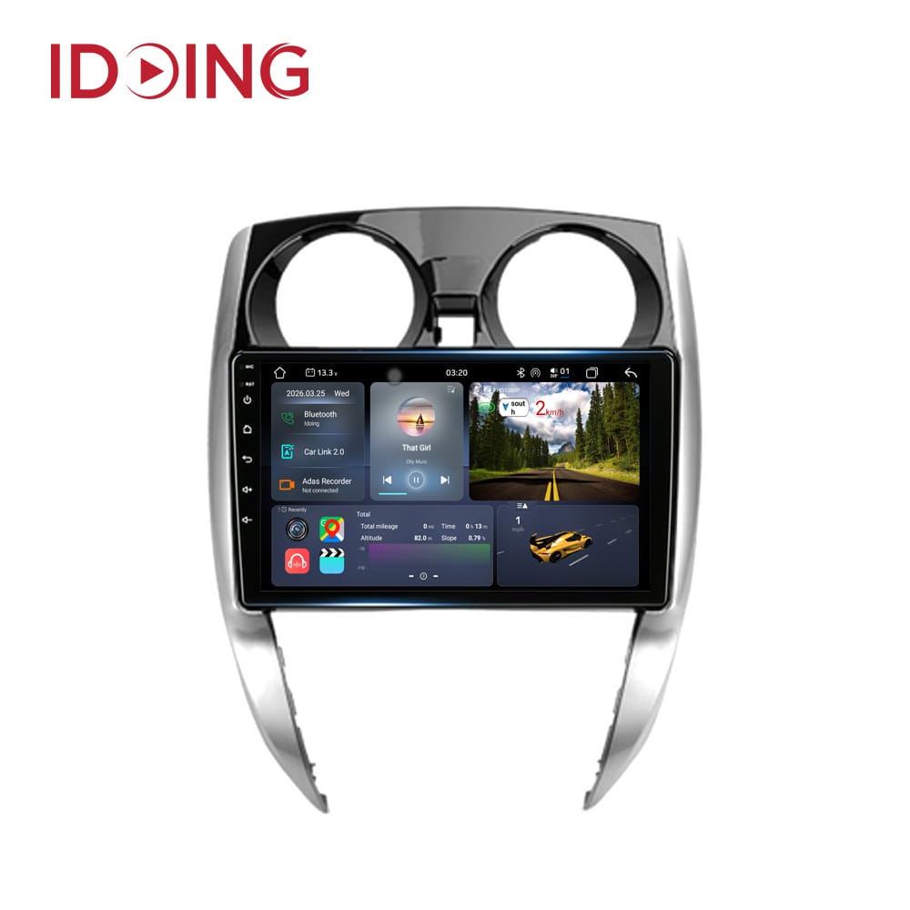 Idoing 10.2 inch Car Stereo Head Unit For Nissan Note 2 E12 2012-2021 Android Radio Multimedia Player GPS Navigation Audio No 2din