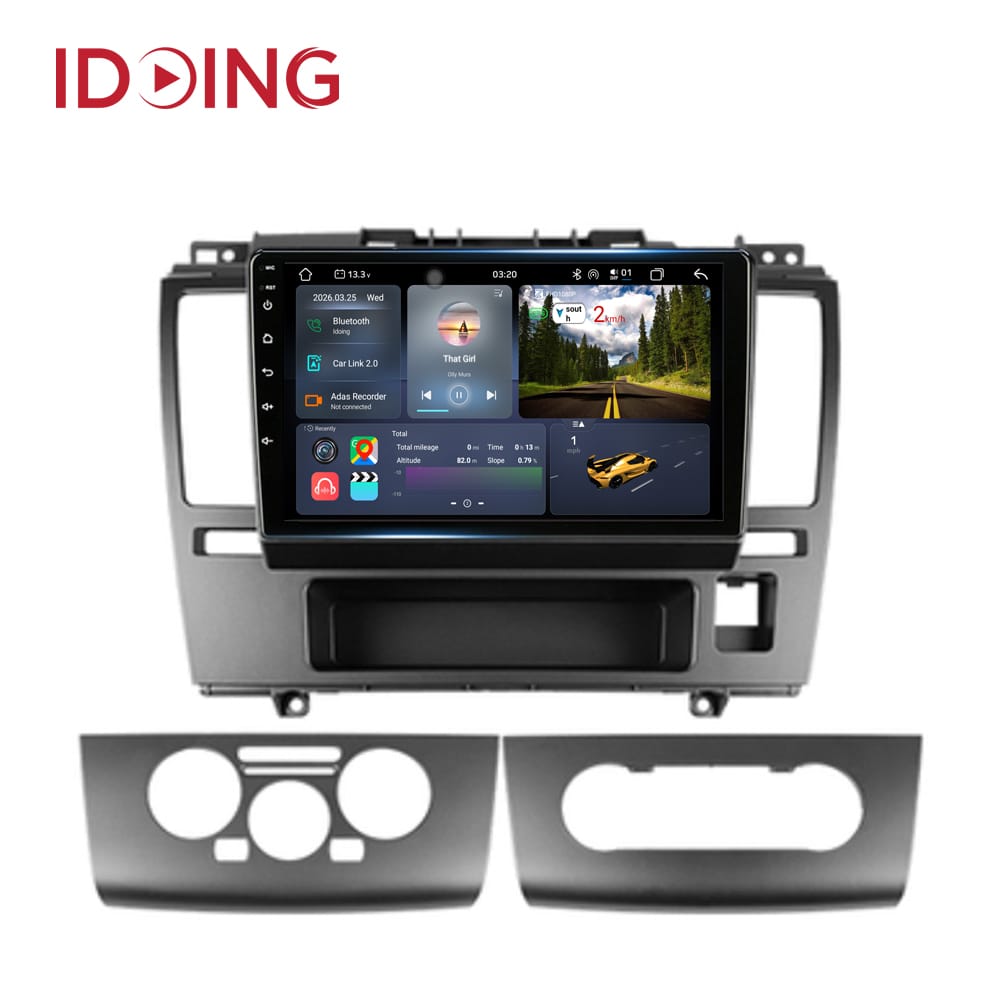 Idoing 9inch Car Stereo Head Unit For Nissan Tiida C11 2004-2013 Androidauto Radio Multimedia Video Player GPS Navigation No 2din
