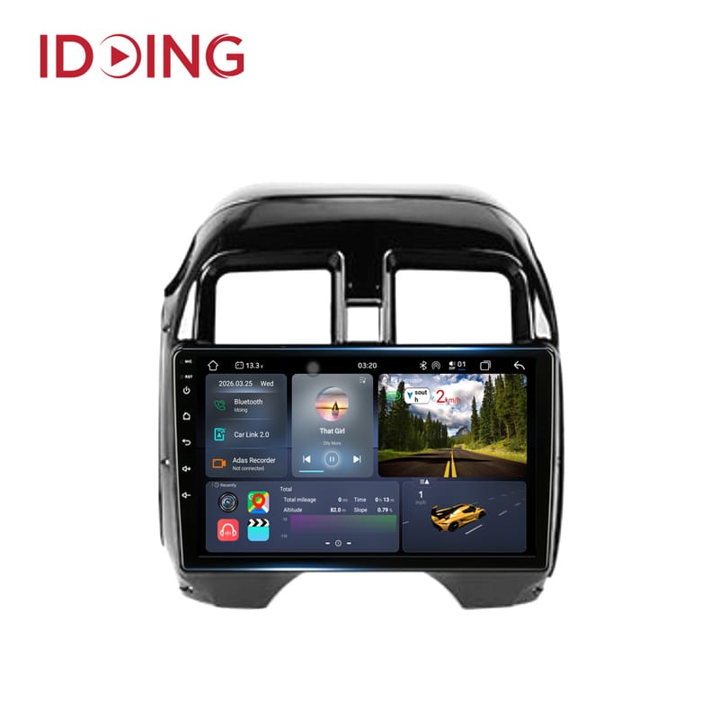 Idoing 10.2 INCH Car Android Stereo Head Unit For Nissan Latio N17 2014-2016 RHD Car Radio Multimedia Video Player Navigation GPS