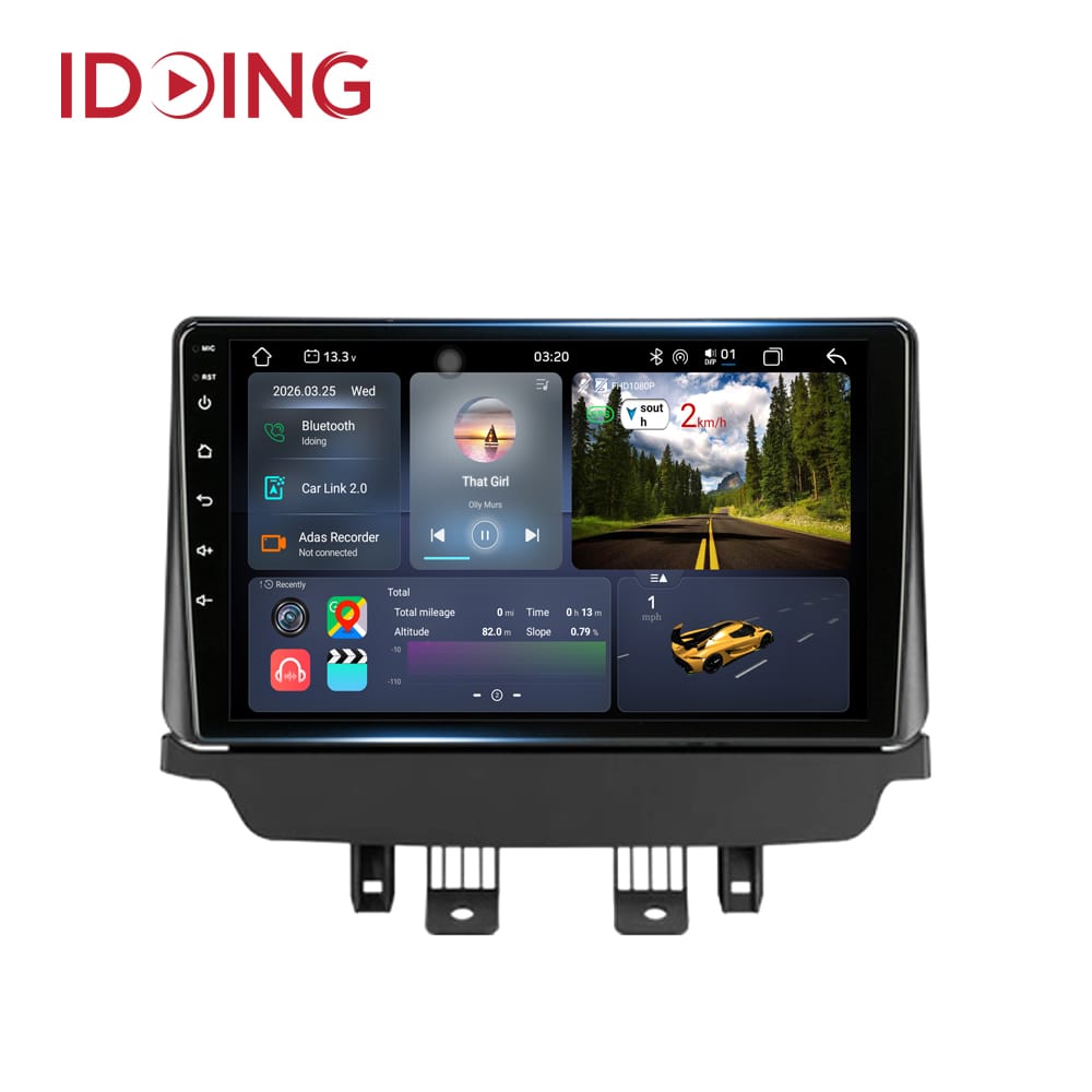 Idoing 9 inch Android Head Unit For Mazda CX 3 DK Mazda 2 DJ 2014-2023 Car Radio Stereo Multimedia Video Player Navigation GPS No 2din
