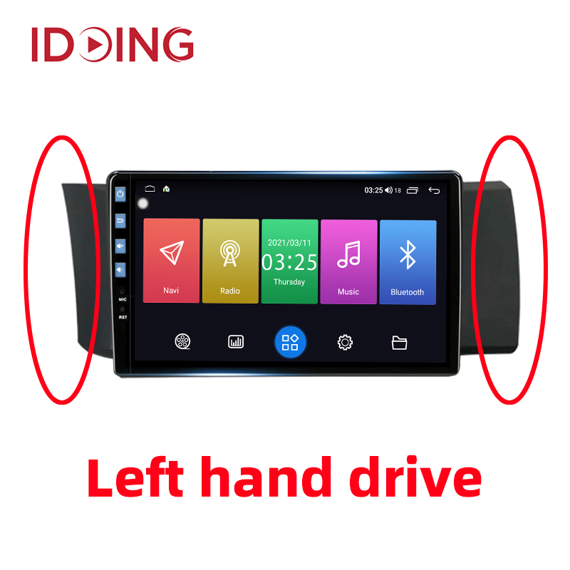 Idoing 9-inch Android 12 Car Stereo Replacement for Subaru BRZ