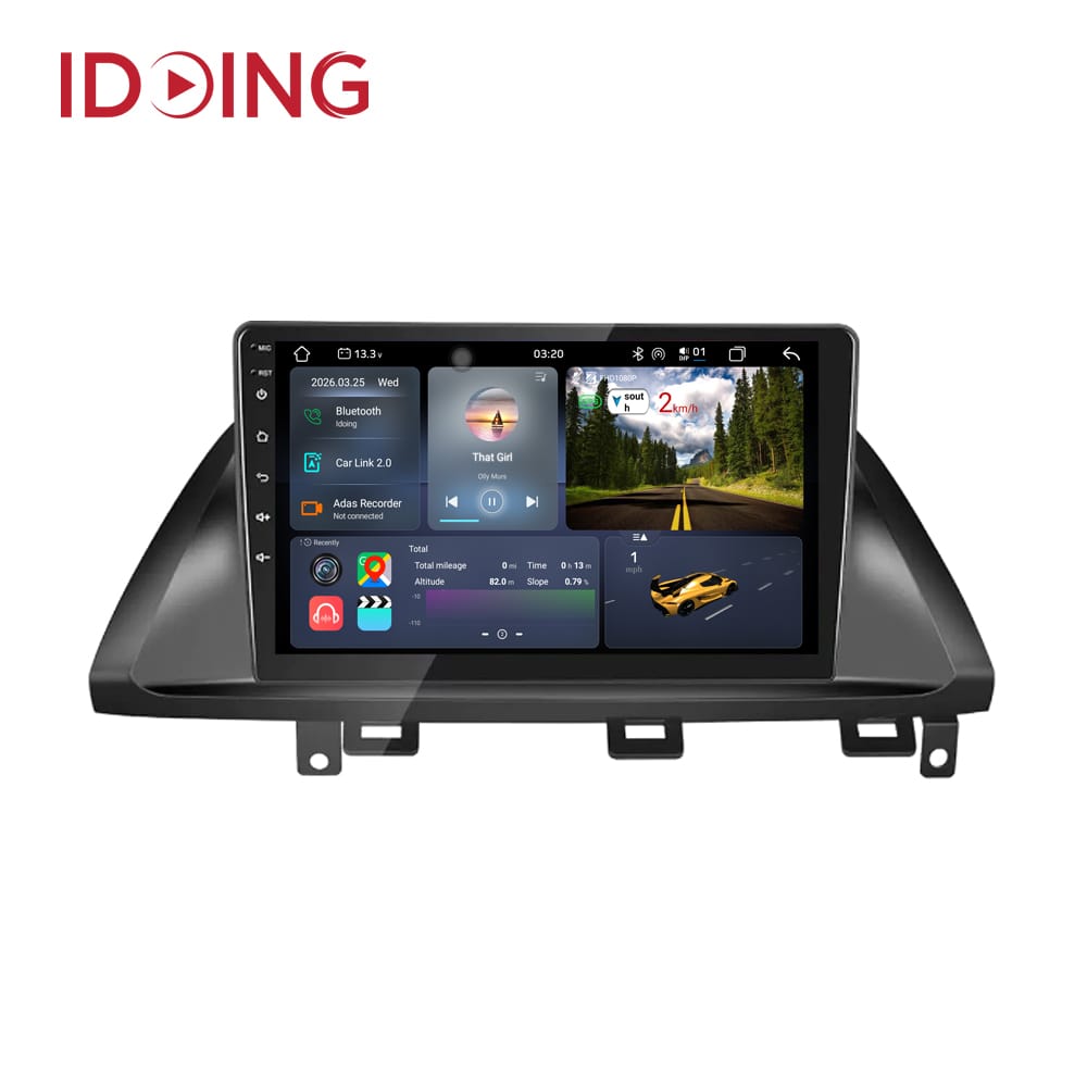Idoing 10.2 inch Car Stereo Android Radio Multimedia Video Player For Honda Odyssey 3 RL3 RL4 2003-2008 Navigation GPS Head Unit No 2din