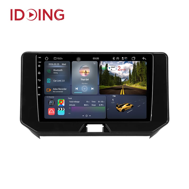 Idoing 10.2inch Android 13 Radio Head Unit For Toyota Venza Harrier 2021 2022 2023 Wireless Carplay & Android Auto Car Multimedia Player Navigation GPS Plug And Play