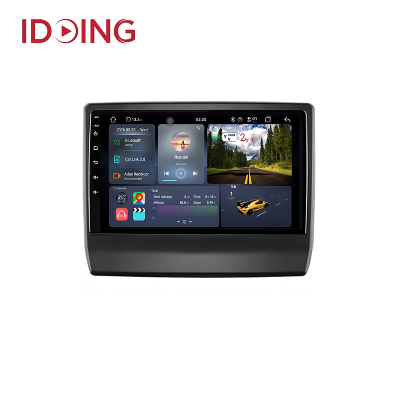 Idoing 9inch Android 13 Radio Head Unit For Mazda BT50 2020-2025 Multimedia Video Player GPS Navigation DSP Wireless Carplay and Android Auto