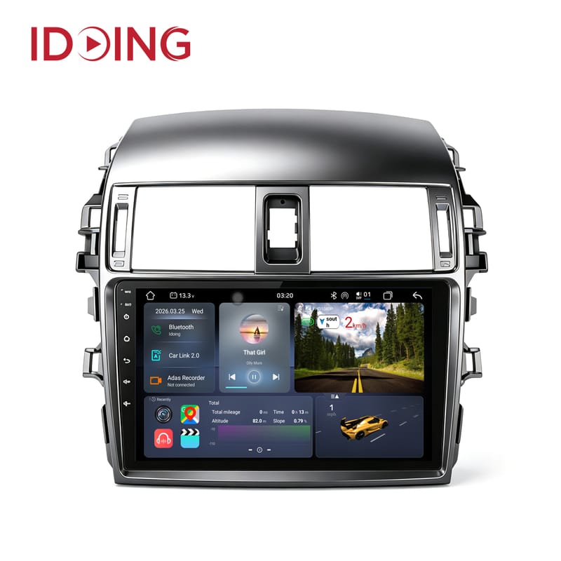 Idoing Android Head Unit 10.2 inch For Toyota Corolla 10 E140 E150 2006-2013 Car Radio Multimedia Video Player Navigation GPS No 2din