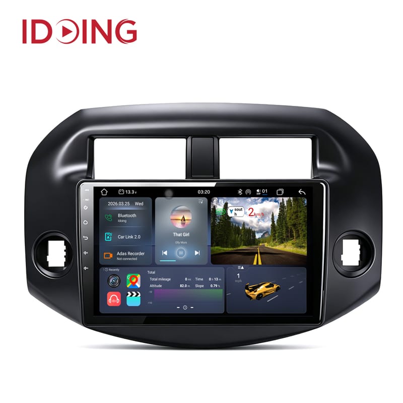 Idoing10.2 inch Android Head Unit For Toyota RAV4 3 XA30 2005-2013 Car Radio Multimedia Video Player Navigation Stereo GPS No 2din