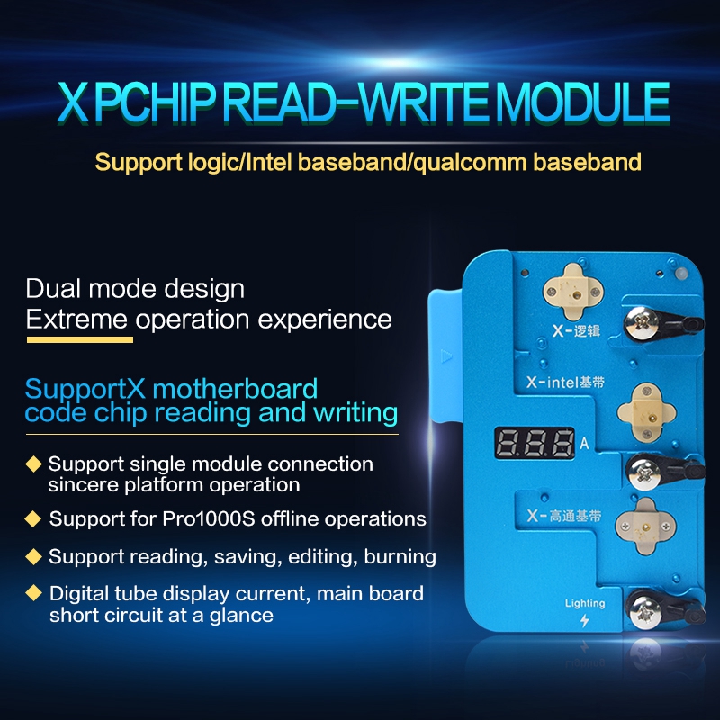 JC Baseband/Logic EEPROM Chip Non-Removal Read/Write Module for iPhone X
