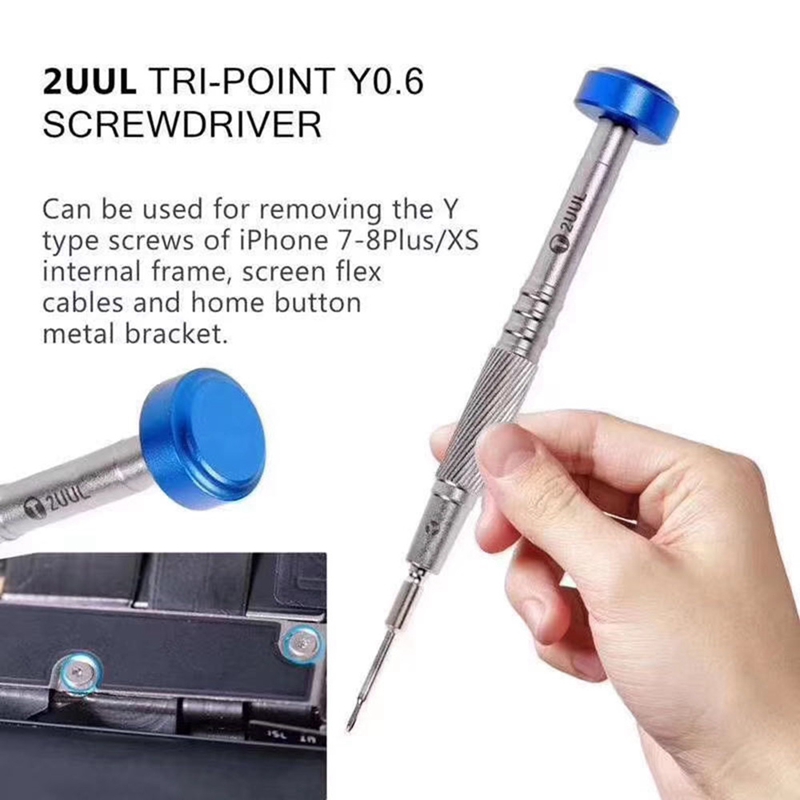 2UUL Precise Repair Bolt Driver for iPhone Android Mobile Phone Main Board LCD Screen Dismantling Combat Screwdriver Set Tools
