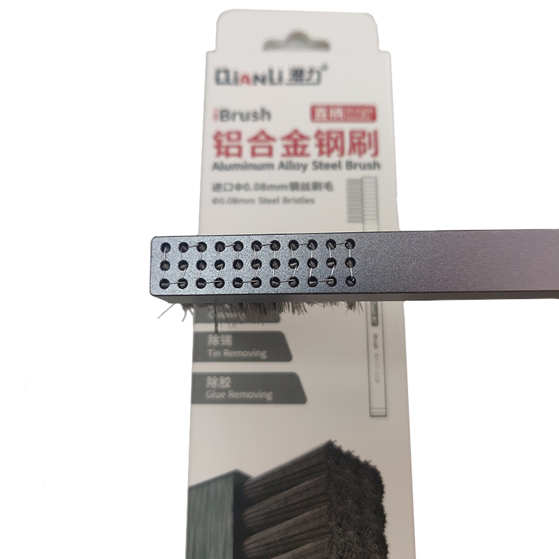 QIANLI iBrush Aluminum Alloy HighTemperature Resistant Brush for CPU Motherboard Chips Cleaning/Polishing/Grinding/Degumming
