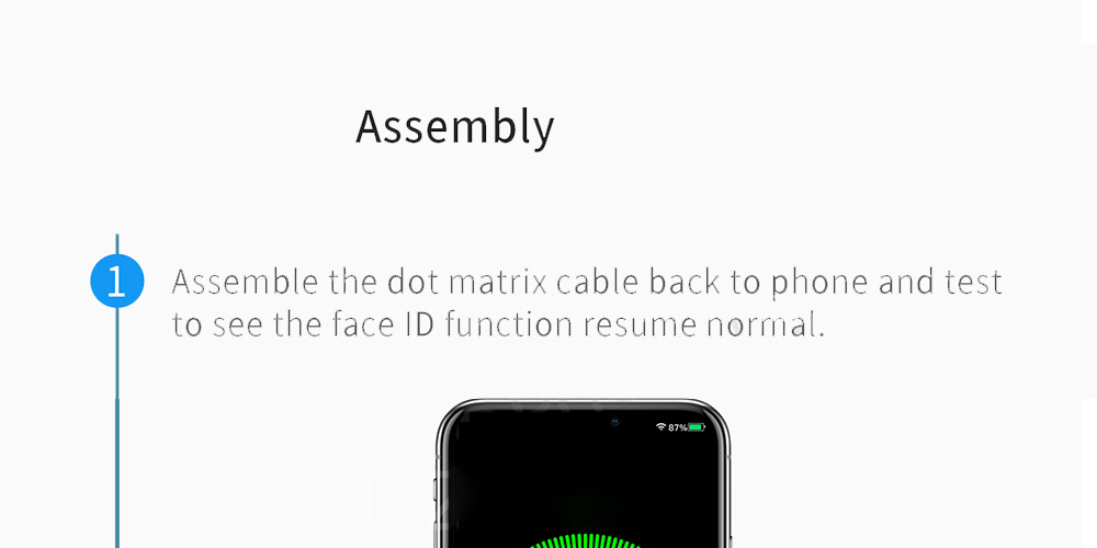 I2C Face Dot Matrix Repair Instrument V8I for iPhone X-12Promax Projection Repair Detector Face ID Replace Dot Matrix Cable Tool