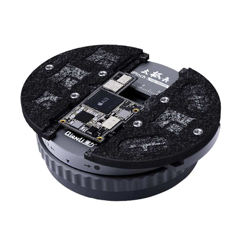 QianLi iPinch Universal PCB Turntable Holder Motherboard Maintenace Fixture For iPhone/Samsung Phone Logic Board Repair Tools