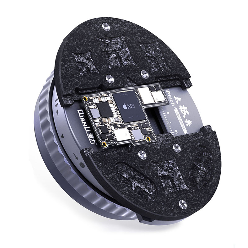 QianLi iPinch Universal PCB Turntable Holder Motherboard Maintenace Fixture For iPhone/Samsung Phone Logic Board Repair Tools