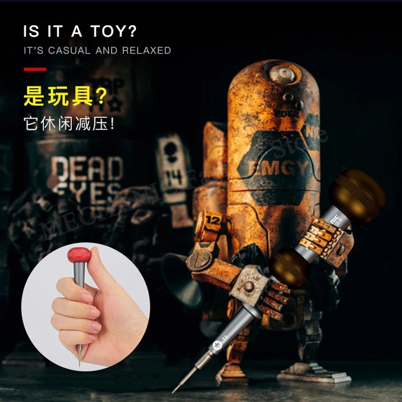 Mechanic Oriental Pearl 3D Screwdriver Set Magnesium Silicon Alloy Bolt Driver for Mobile Phone Main Board Dismantling Repair
