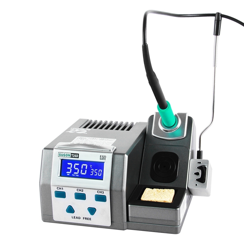 SUGON T26D Soldering Station Lead-free 2S Rapid Welding Rework Station For JBC Soldering Iron Tip BGA PCB IC Repair Solder Tools