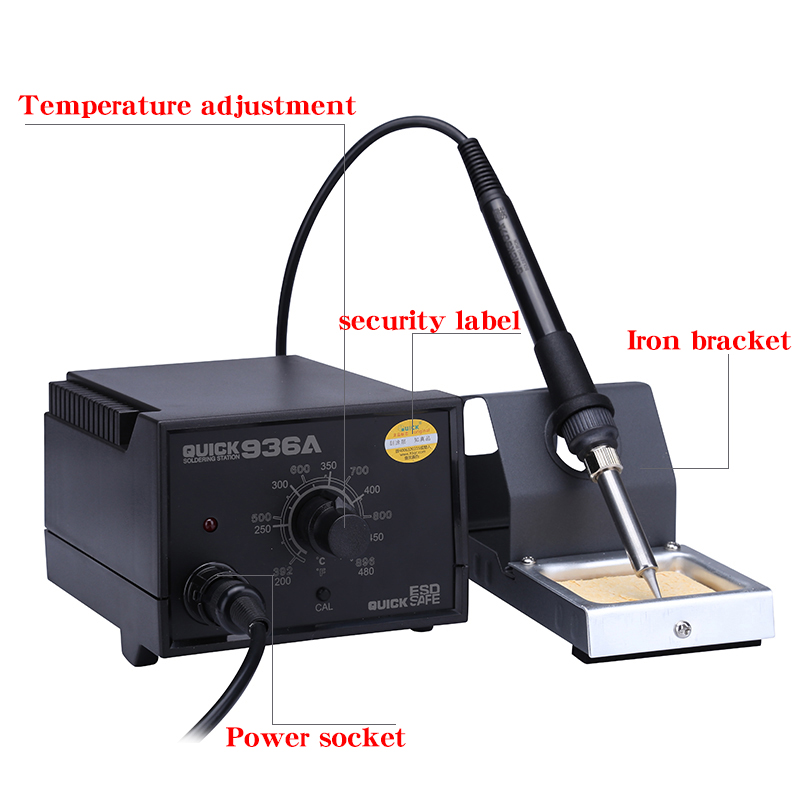 QUICK 936A  Hot Iron Soldering Station Soldering Machine